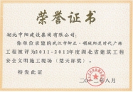 卿正領(lǐng)域時(shí)代廣場(chǎng)建筑安全文明（楚天杯）